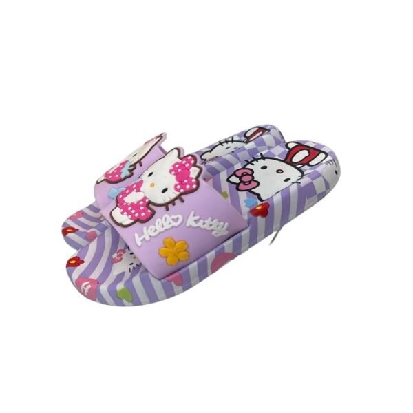 PURPLE SLIPPER HELLO KITTY