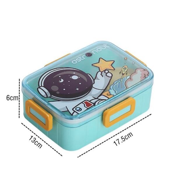 KIDS LUNCH BOX WITH SMALL SAUCE BOX