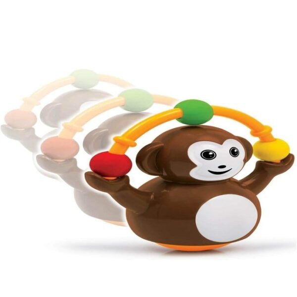 GIGGLES PUSH AND CRAWL MONKEY TOY